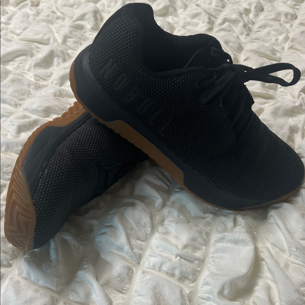 NOBULL Black and Gum Sole Trainers